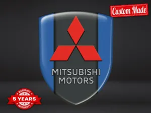 Mitsubishi Emblemi Aziendali Auto Alta Qualità Professionali Sobri